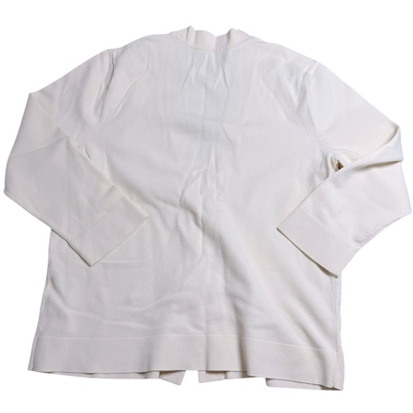 Jones New York Cropped Cardigan – Size Small, Cream V-Neck - Picture 4 of 5